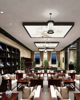 Cafeterias decoration design in Abu Dhabi - 2019