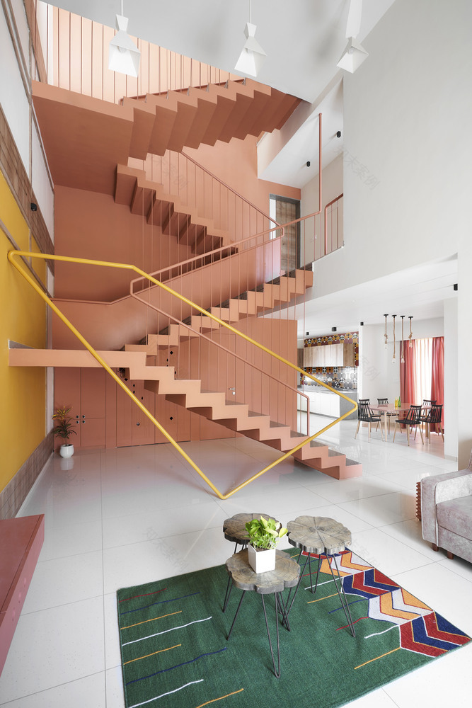 印度多彩马赛克之家丨Manoj Patel Design Studio-31