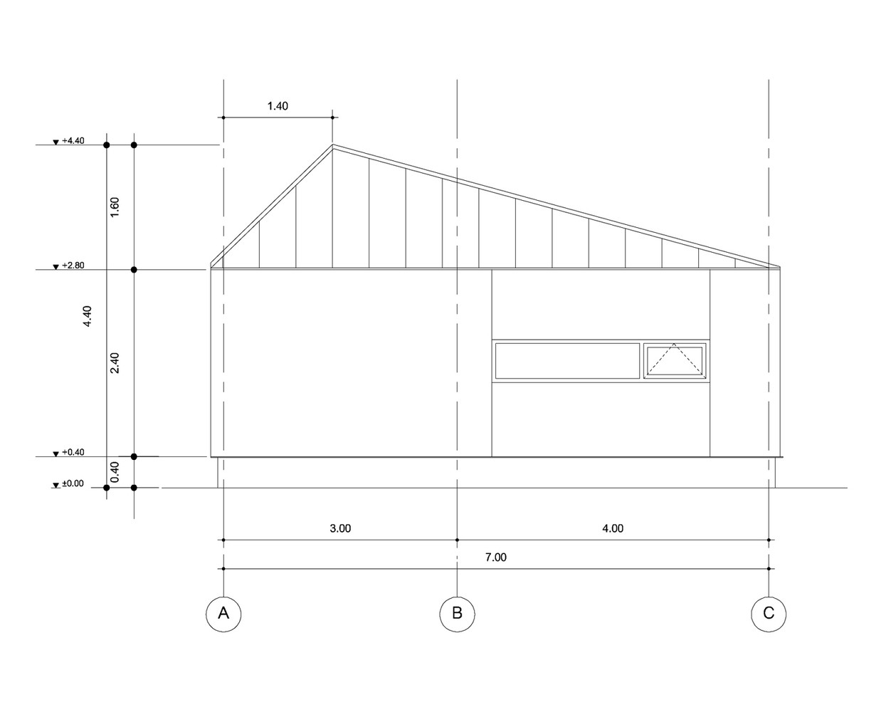 ASWA Studio 深色几何体量:曼谷小型工作室-25