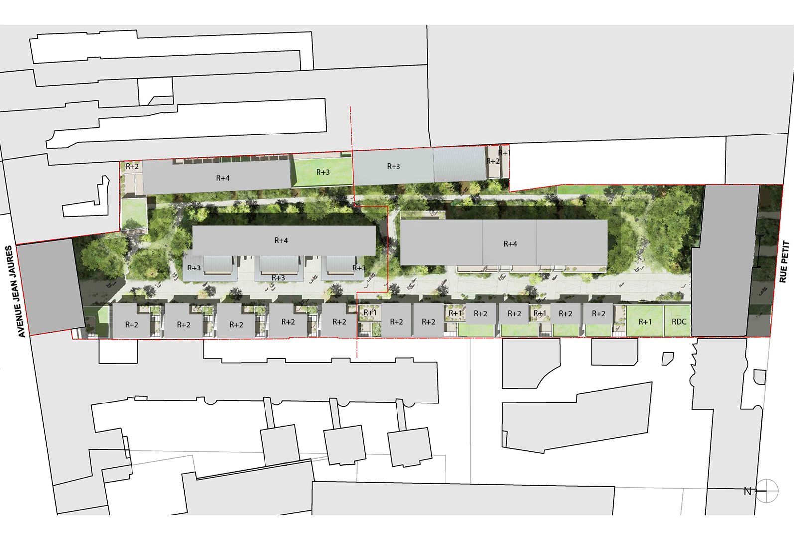 巴黎街角的诗意栖息 | 木质连廊赋予老城区新生-18