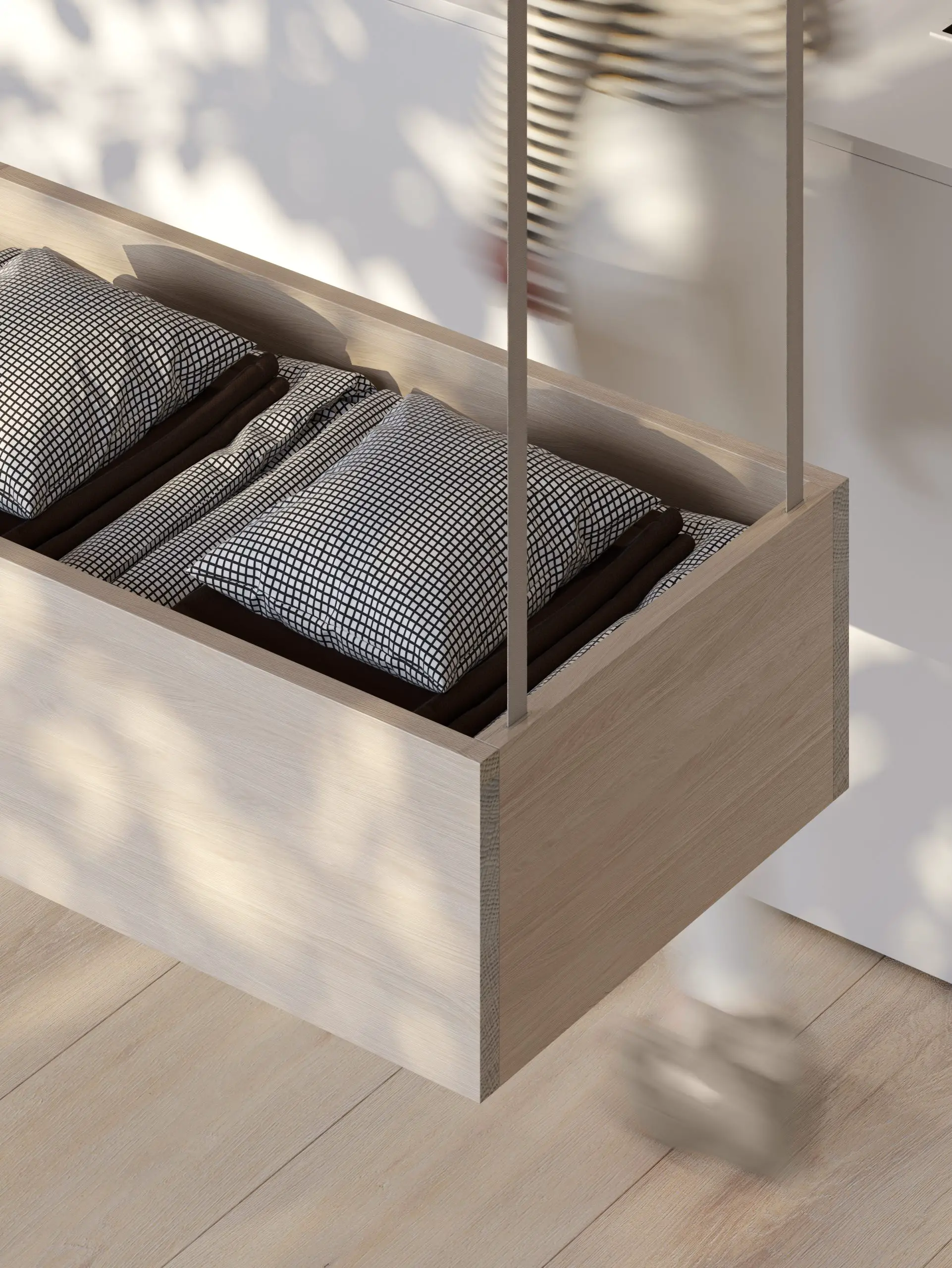 巧妙利用顶空间，设计师打造多功能卧室-6