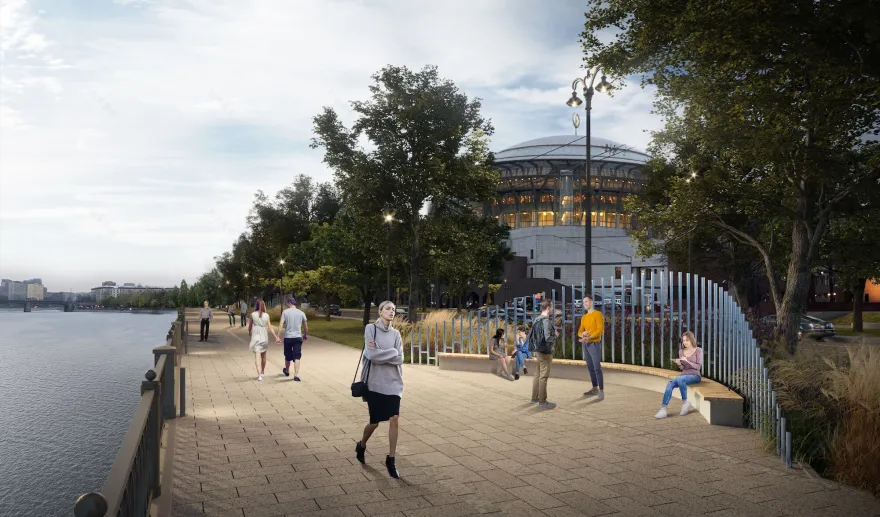 Kosmodamianskaya 堤岸重建丨俄罗斯莫斯科丨Bureau A4-25