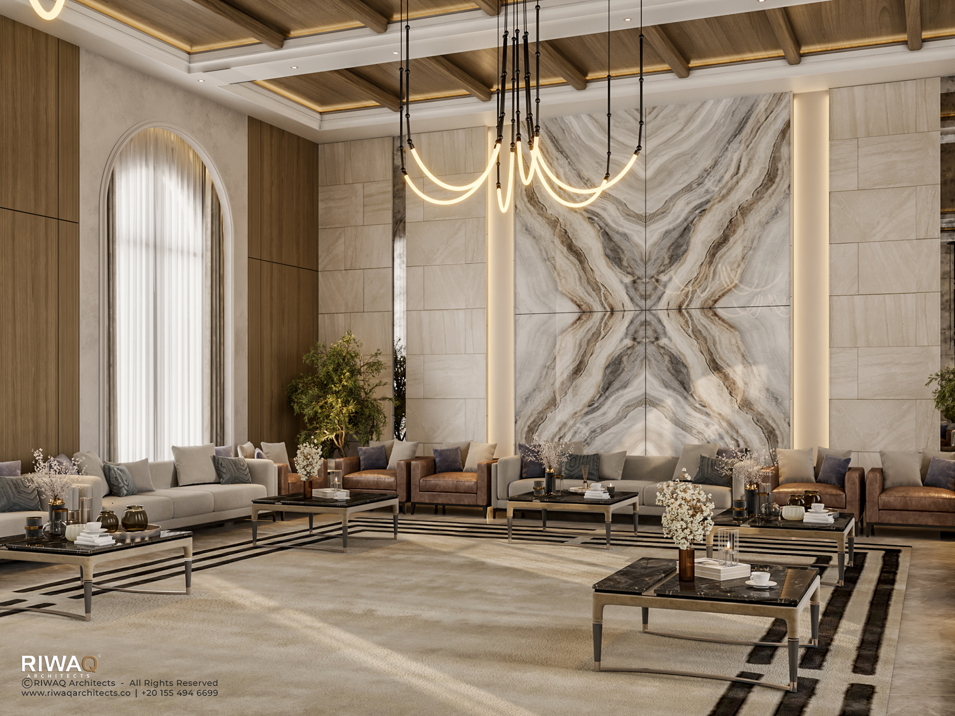 苏莱雅委员会（注：Majlis常见意为委员会、议会 ，Al Suraya可能是特定名称，由于缺乏更多背景信息，只能做此推测性翻译） 丨沙特阿拉伯丨RIWAQ Architects与DOT ARCH Company-4