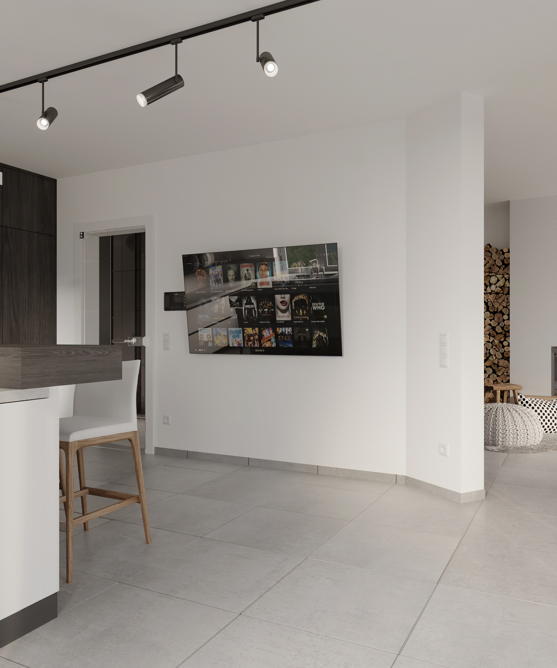 斯堪的纳维亚室内风格丨 BelarusMinsk丨KomandaM-17