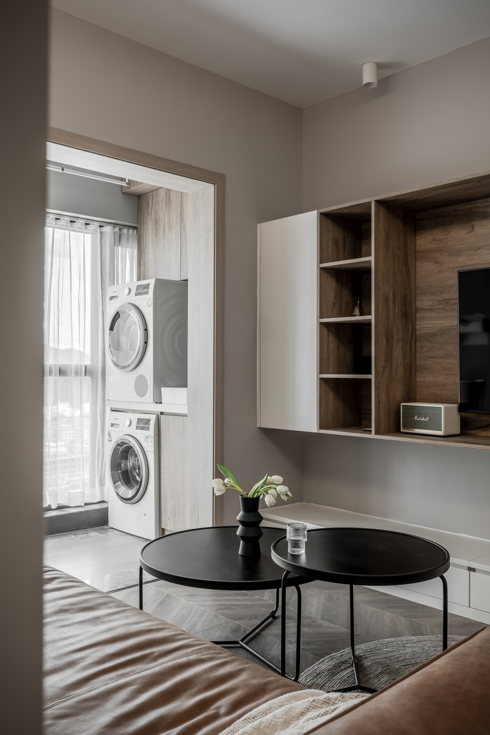 秋日暖阳 · 小户型高级灰设计-25