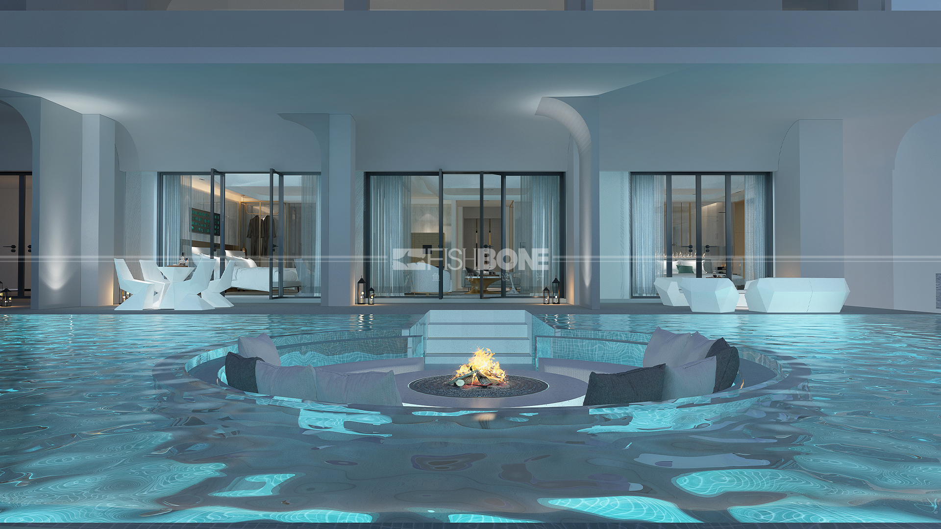 大理理想邦壹号院丨中国大理丨鱼骨设计-75