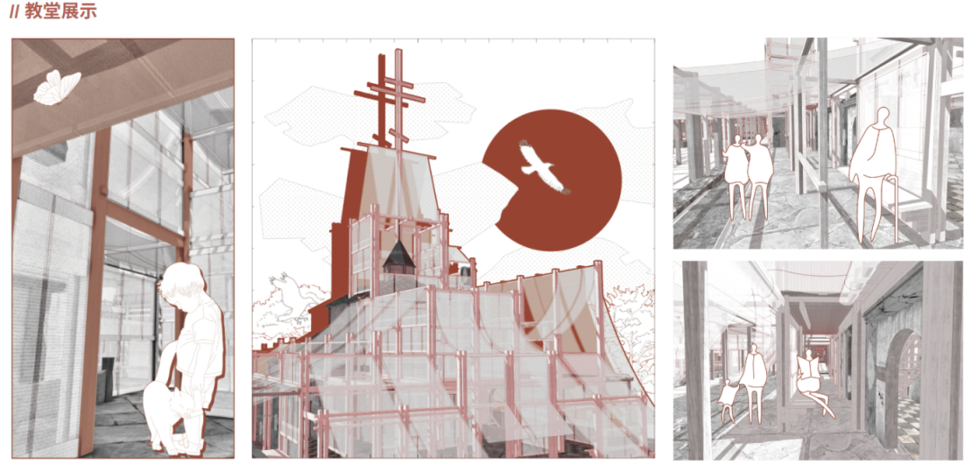 大四毕设将“一次性”建筑转化为可持续绿色社区！三类标准模块+木结构材料见证废墟建筑的再生，重建“温暖的临时家园”！-156