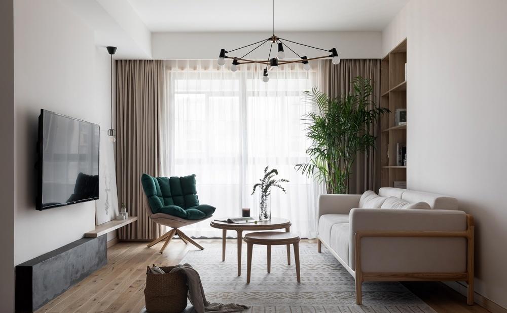 日系质感空间，材质表达纯粹情绪-0