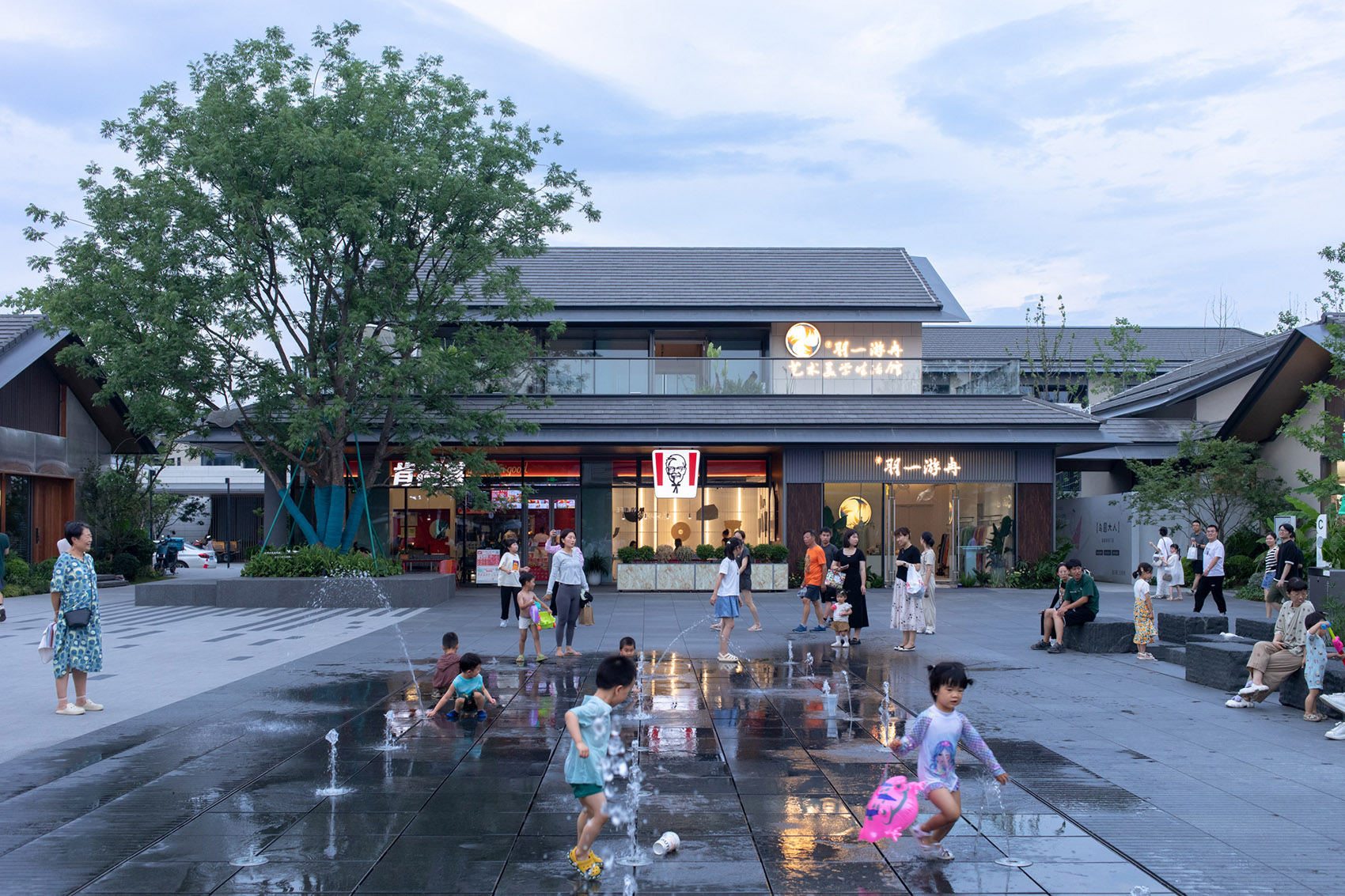 玉鸟集商业街丨中国杭州丨青墨设计-46