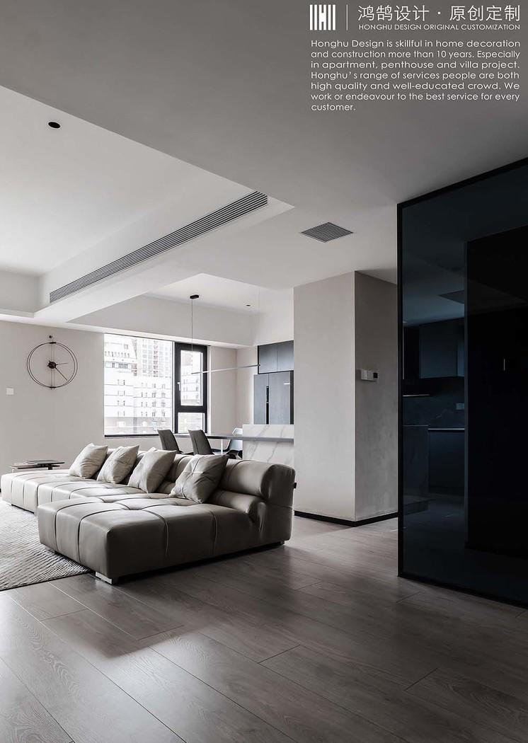 90 后小资生活方式的平层开放式住宅丨中国上海丨上海鸿鹄设计-9