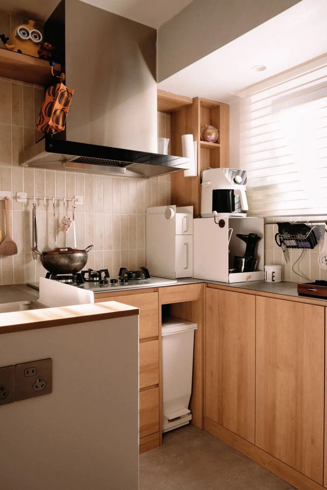 44㎡的治愈宇宙：一人四猫的共生乐园，小户型里的极致温柔-83