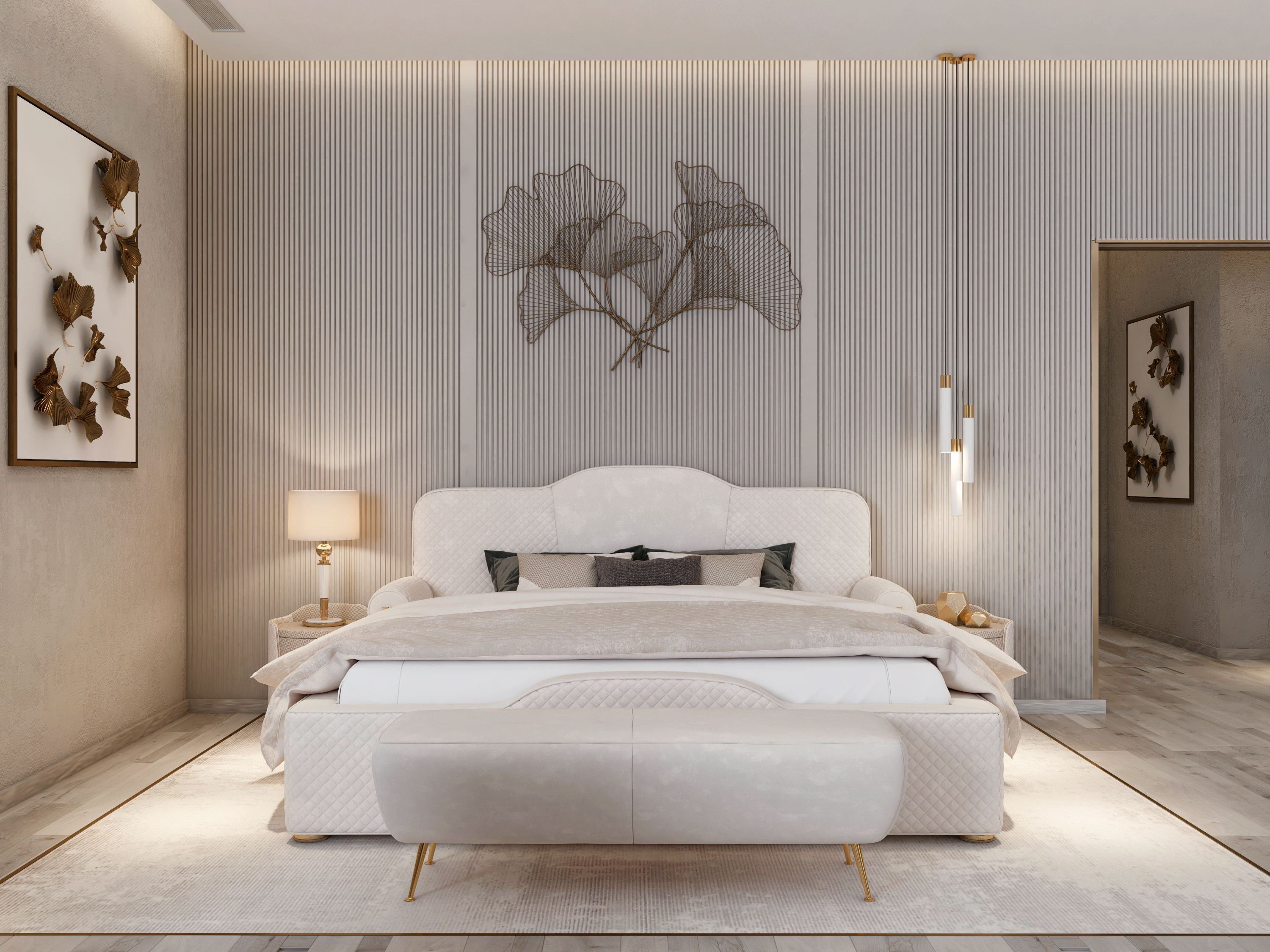 luxury master bedroom and dressing-8