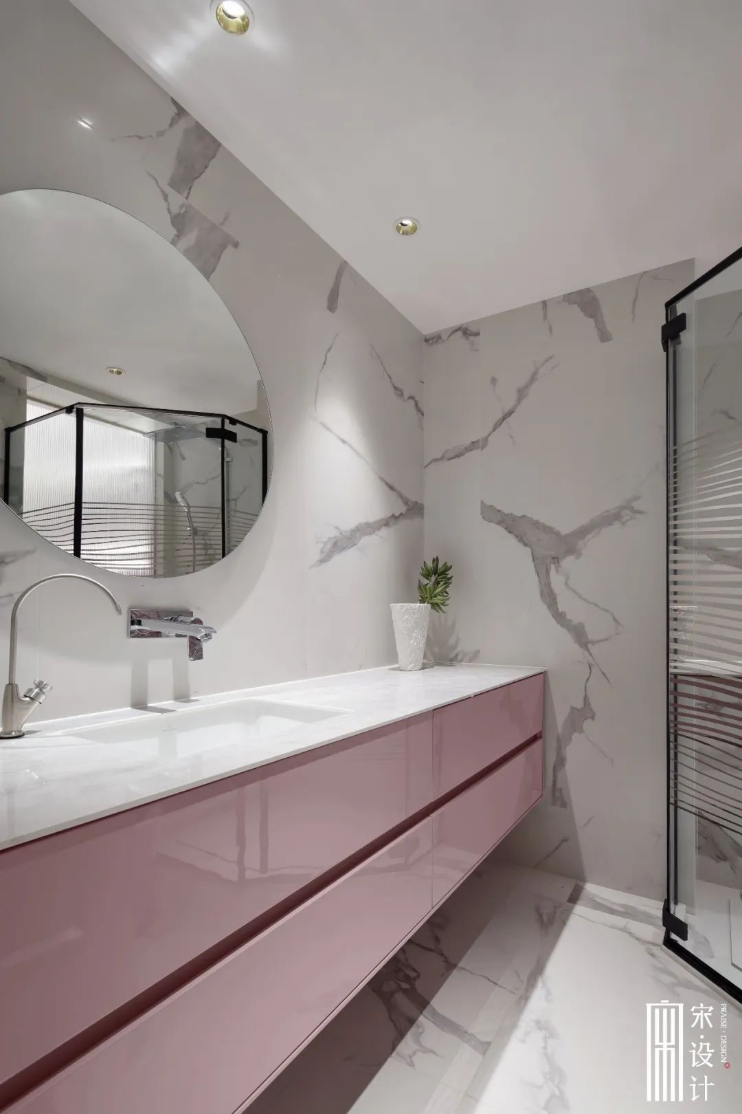 粉色梦幻空间,打造独立女性专属领地-35