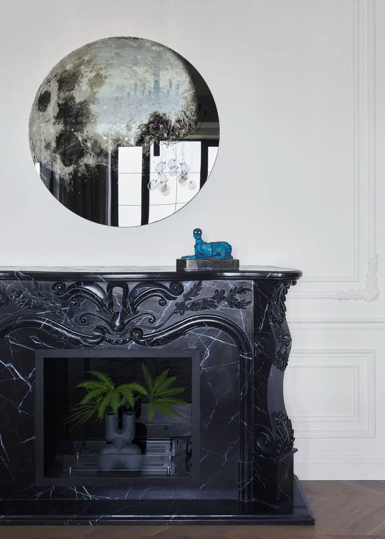 巴黎风尚 · 哈萨克斯坦的优雅家庭公寓-7