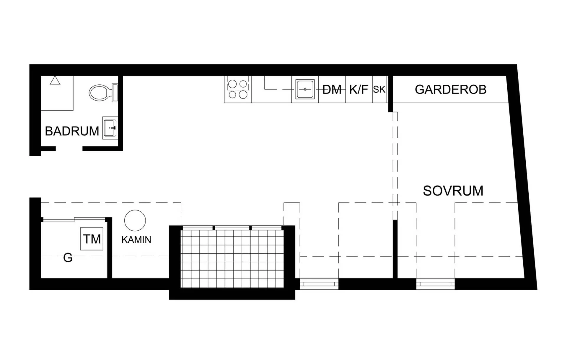 小空间大利用 | 玻璃隔墙的装饰魅力-16