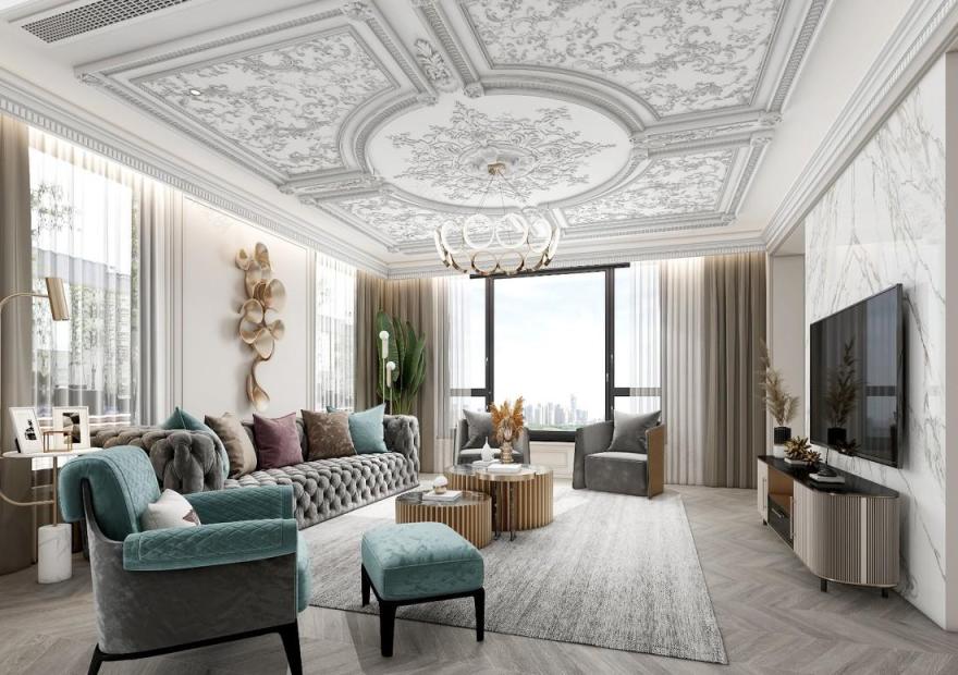 微木空间设计装饰 | 别墅 | 三代同堂的温馨大宅-15