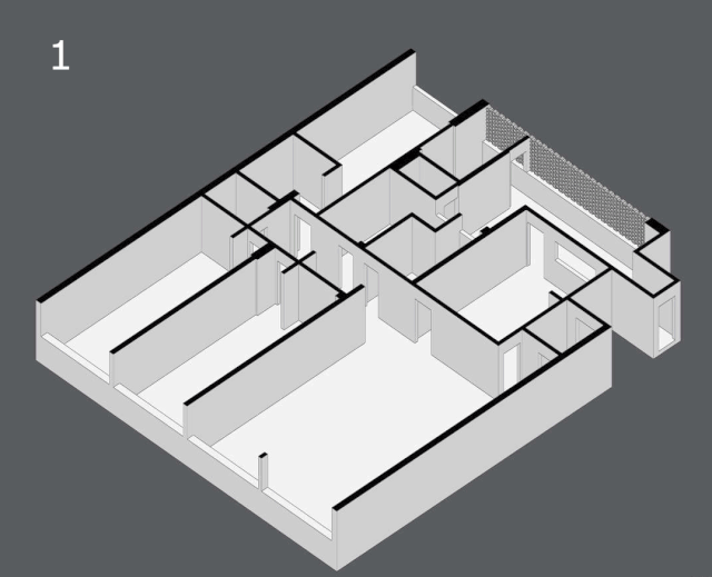 老宅翻新丨拆了隔墙后空间大一倍-4