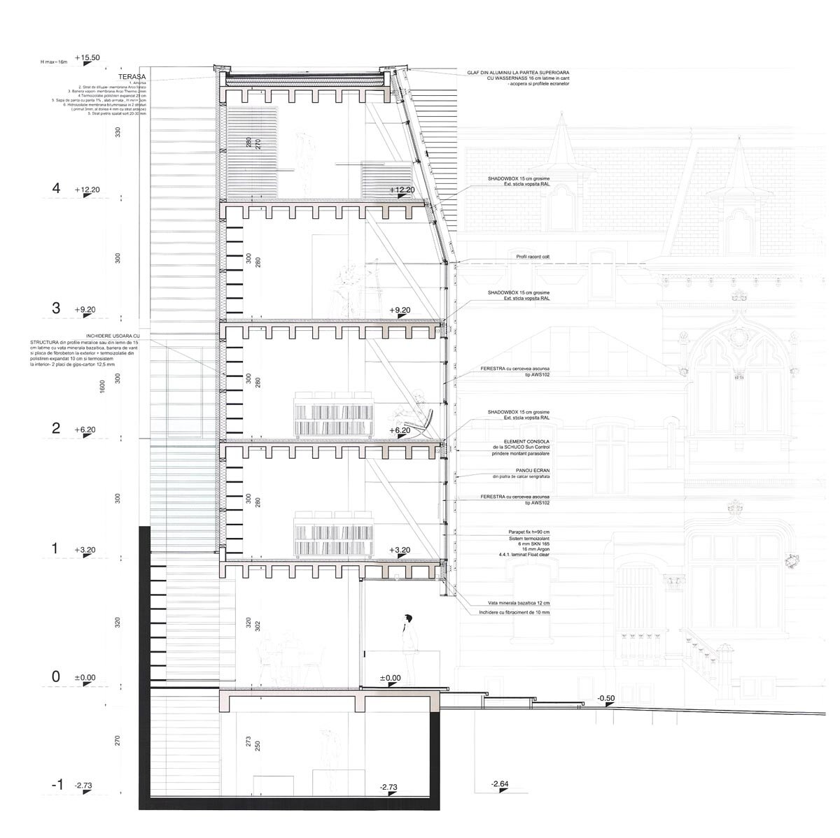 罗马尼亚建筑师协会建筑文化中心扩建项目-171