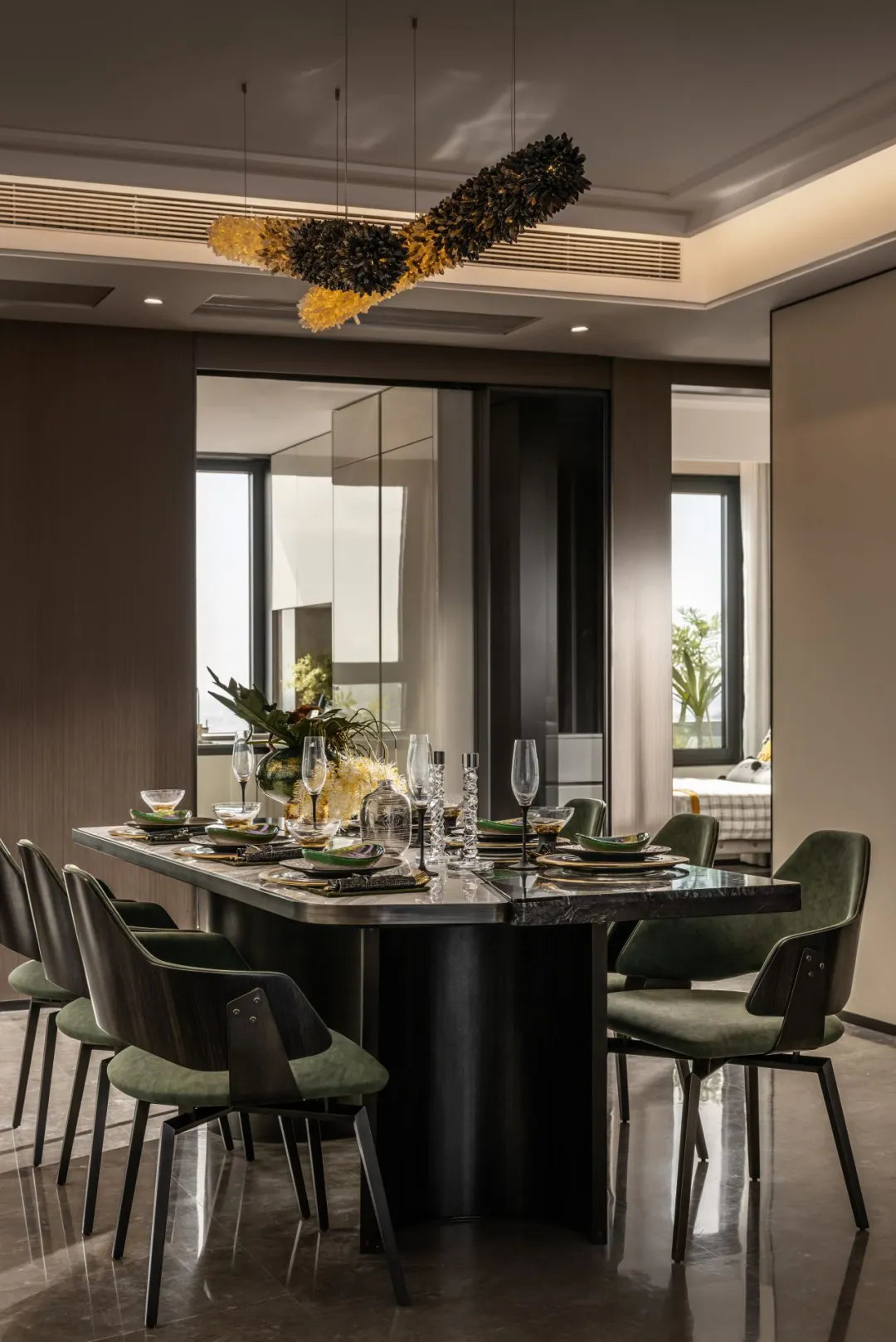 北京招商玺顶奢售楼会所样板间丨中国北京丨集艾,万品设计-53