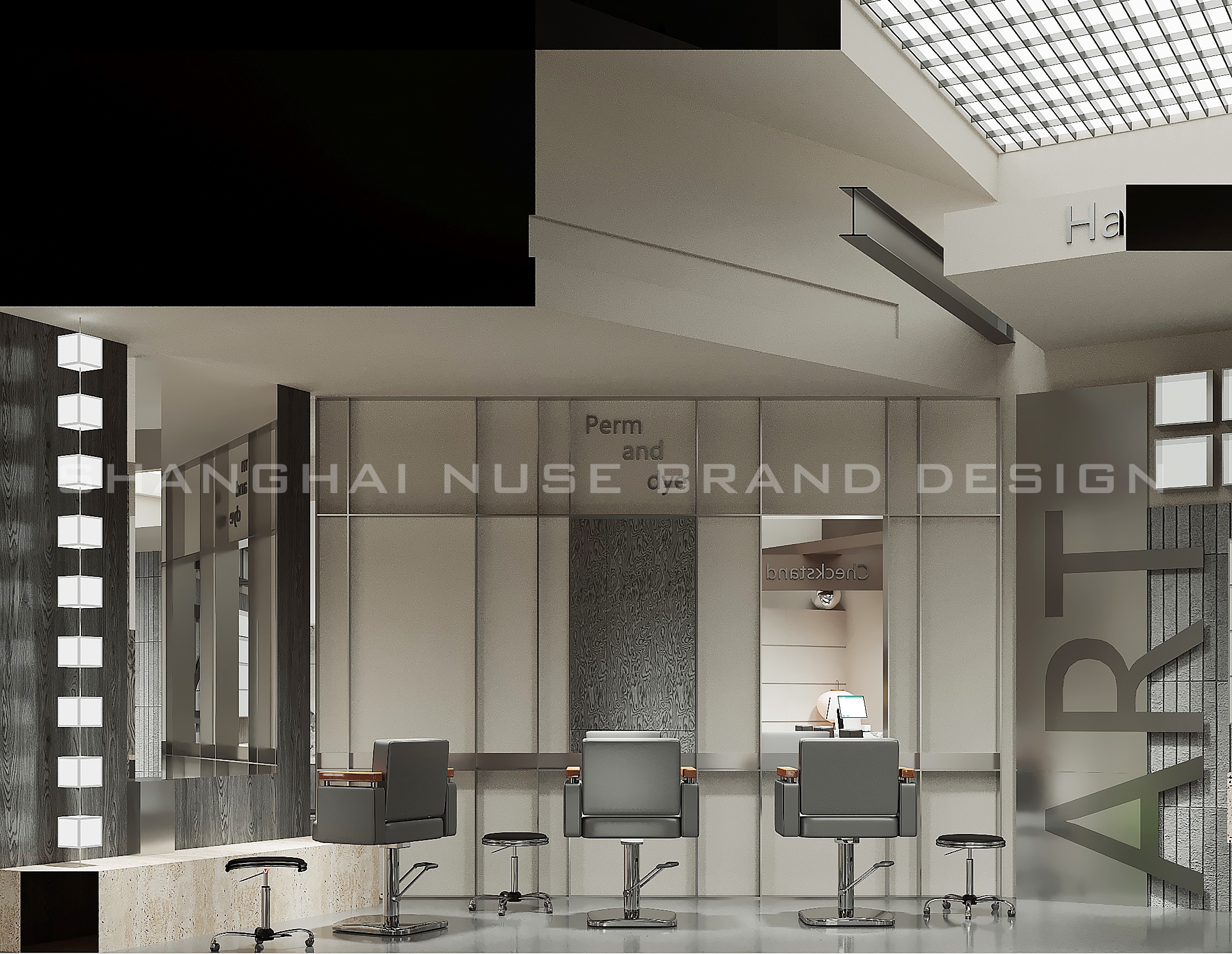 美发店空间设计丨木村空间设计有限公司-16