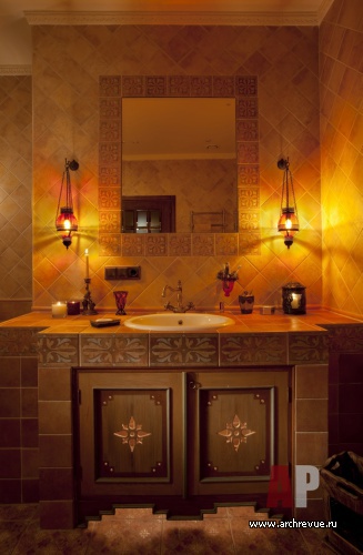 东方式陶土色调公寓室内设计丨Маркос Юлия-33