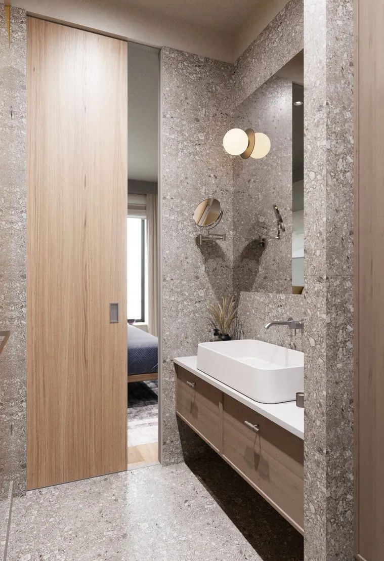 莫斯科 106㎡现代简约家居，融入苏联构成主义风格-131