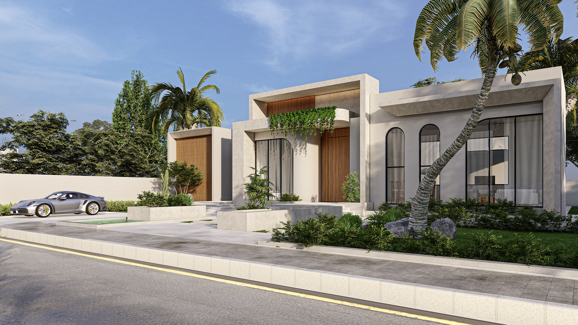 别墅外部设计（阿联酋）丨阿联酋沙迦-4