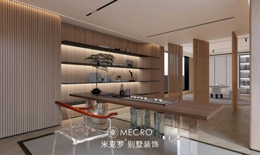 融湖雅墅现代简约别墅设计丨米克罗 Design-40