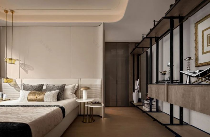 则灵艺术x首发|245㎡空中藏品级塔尖艺术豪宅一当代奢华云端大宅范式!-69