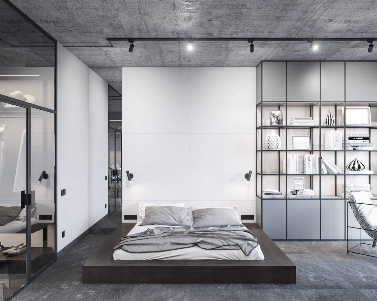 65平米 工业风质感公寓-10