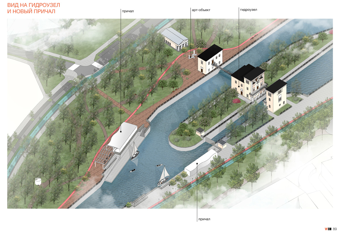 Яуза · городская анфилада（亚乌扎河城市长廊）丨俄罗斯莫斯科丨莫斯科建筑学院МАРШ与Wowhaus建筑事务所-73