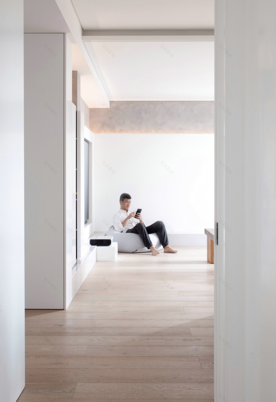温州立体城私宅 | 白色纯净空间,释放生活压力-13