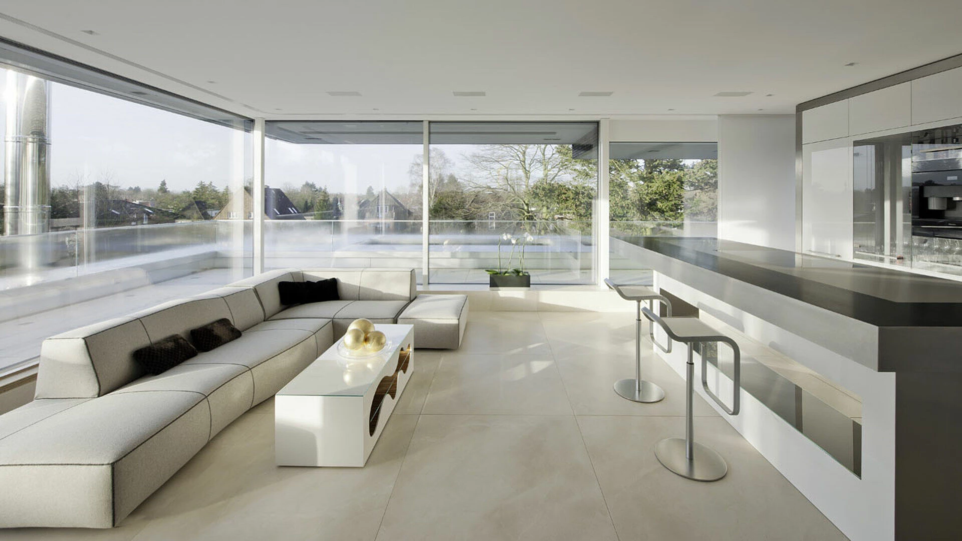 汉堡私人住宅的空中花园丨德国汉堡丨Dibelius Architekten-13