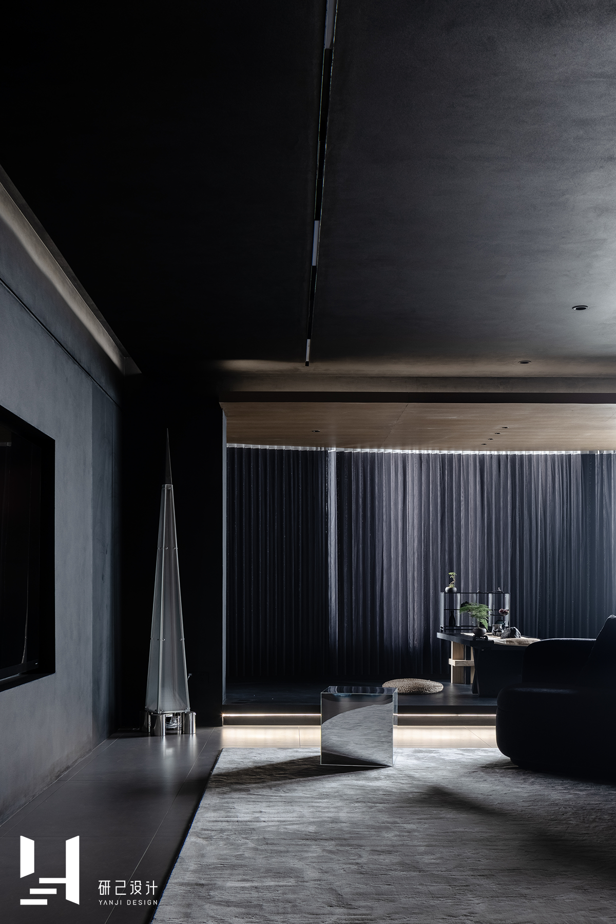 暗黑风江景宅丨中国芜湖丨研己设计-20