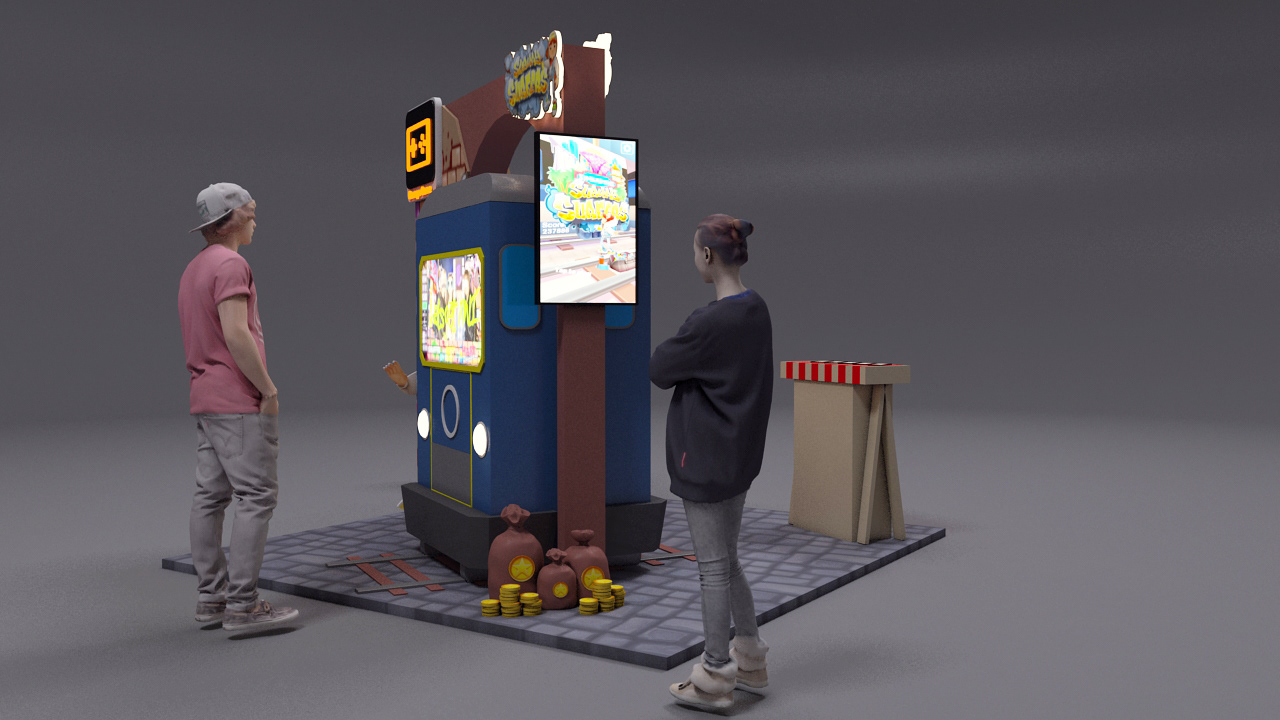 橙色游戏展位-10