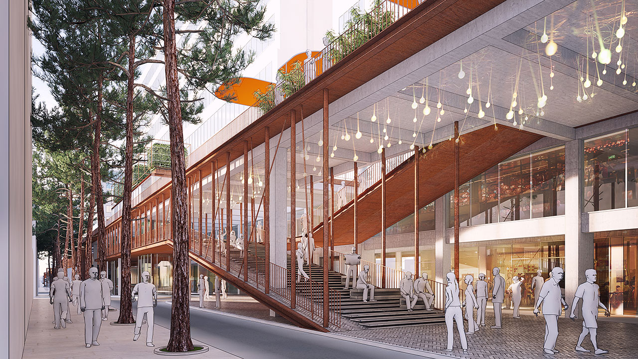 首尔“Sewoonsangga Citywalk”城市更新设计-14