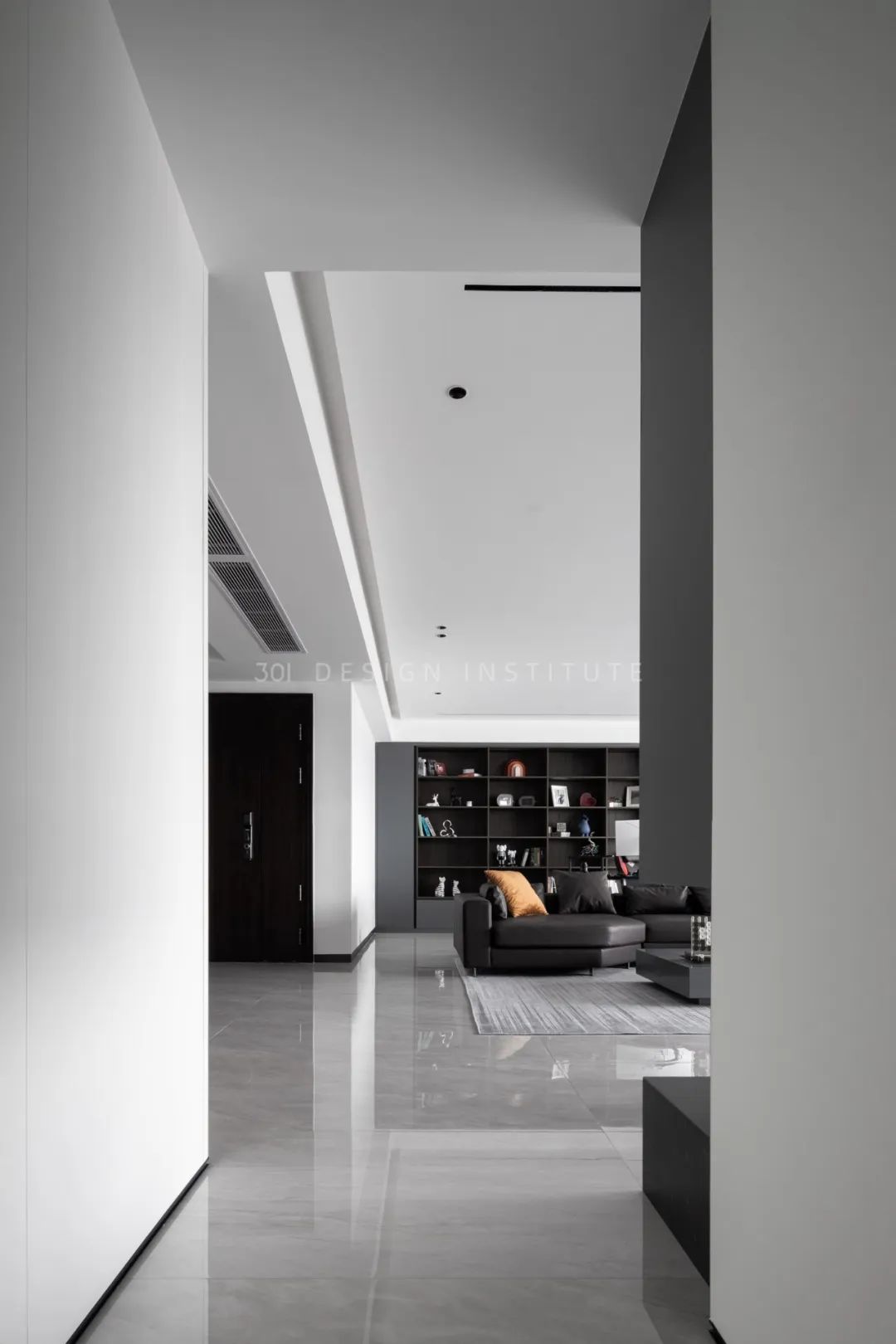 极简黑的魅力 · 广州番禺区的冷静之家丨中国广州丨301 设计研究所-24