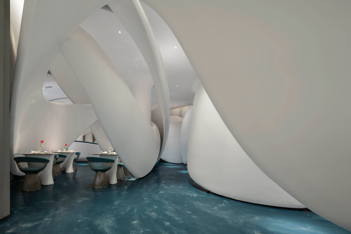 三亚超有艺境的洞穴餐厅丨中国三亚丨道胜设计-42