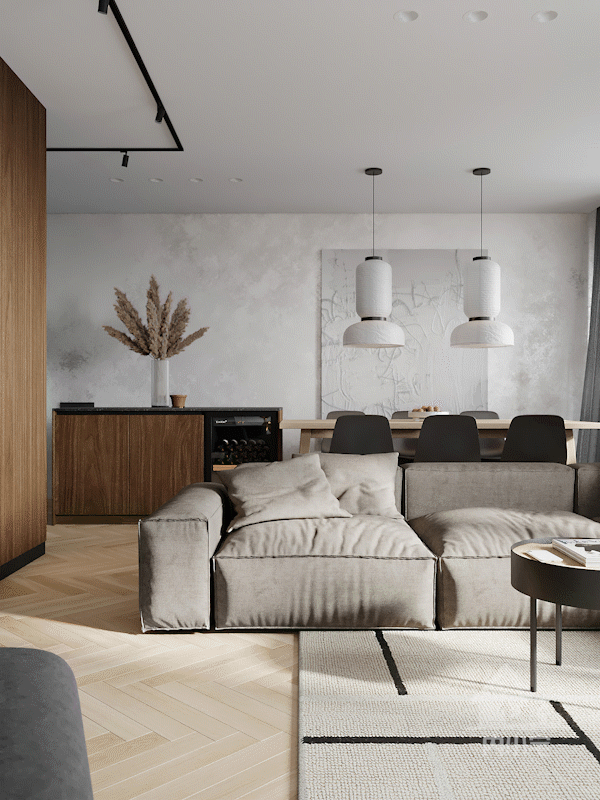 BALANCE COLOUR--78㎡一室户，简约的设计，储物超多！-0