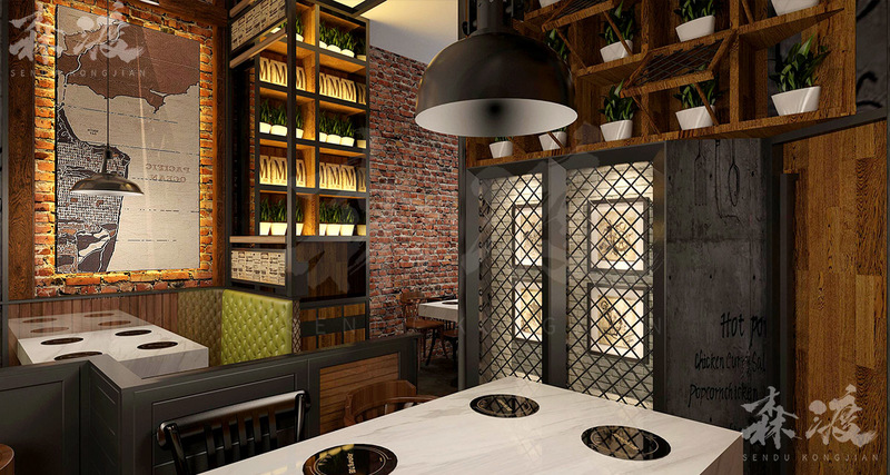 汕头鹿鸣驿火锅店丨中国汕头丨森渡专业餐饮品牌设计-12