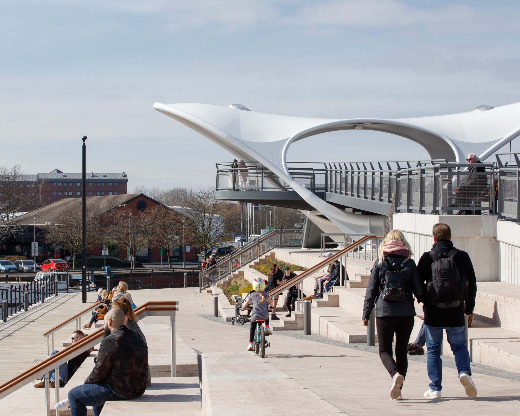 英国赫尔市 Murdoch's Connection Bridge丨Arup 和 Matter Architecture-4