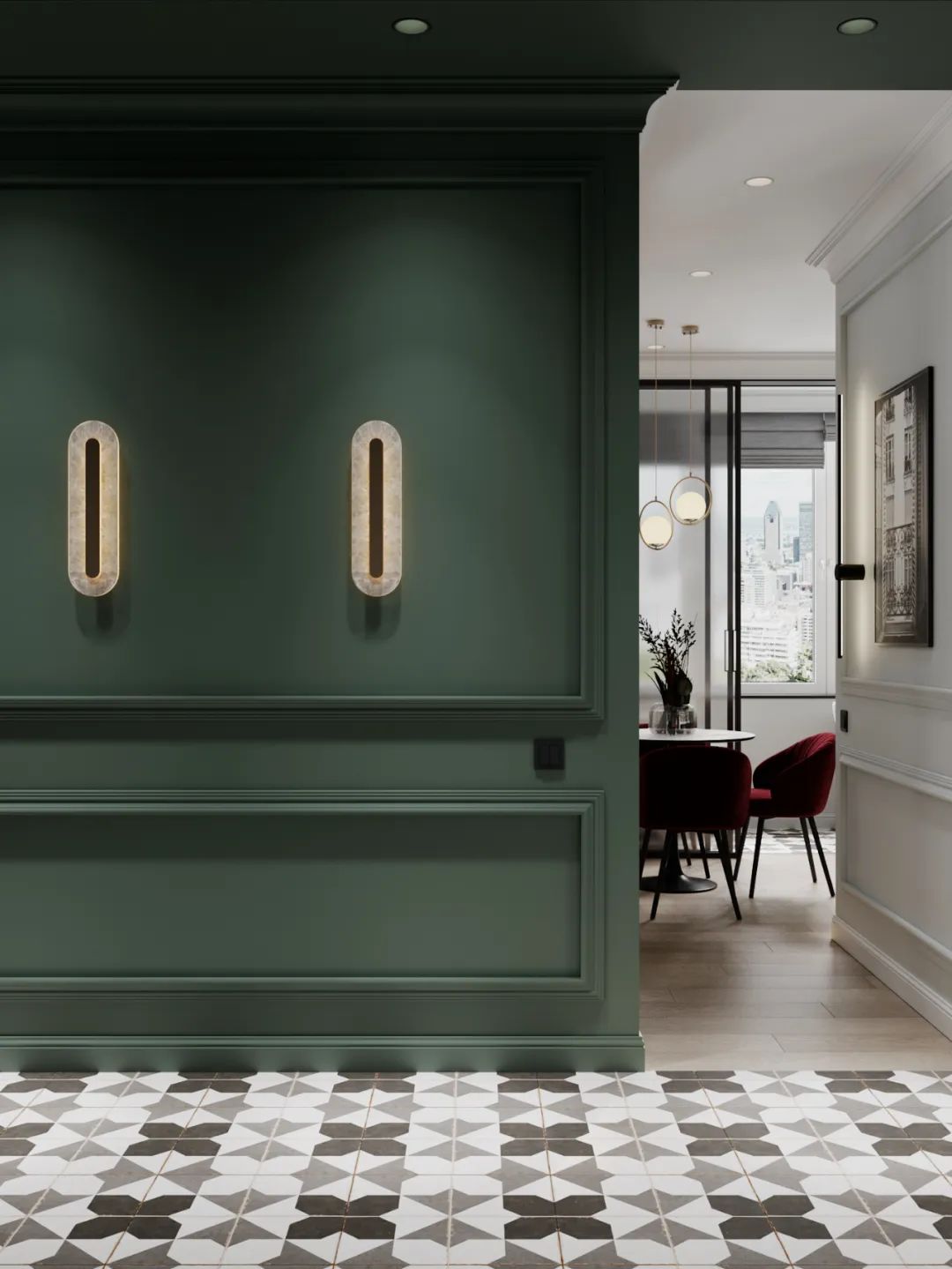 36㎡小宅变身法式浪漫空间丨Zotova Kseniya-35