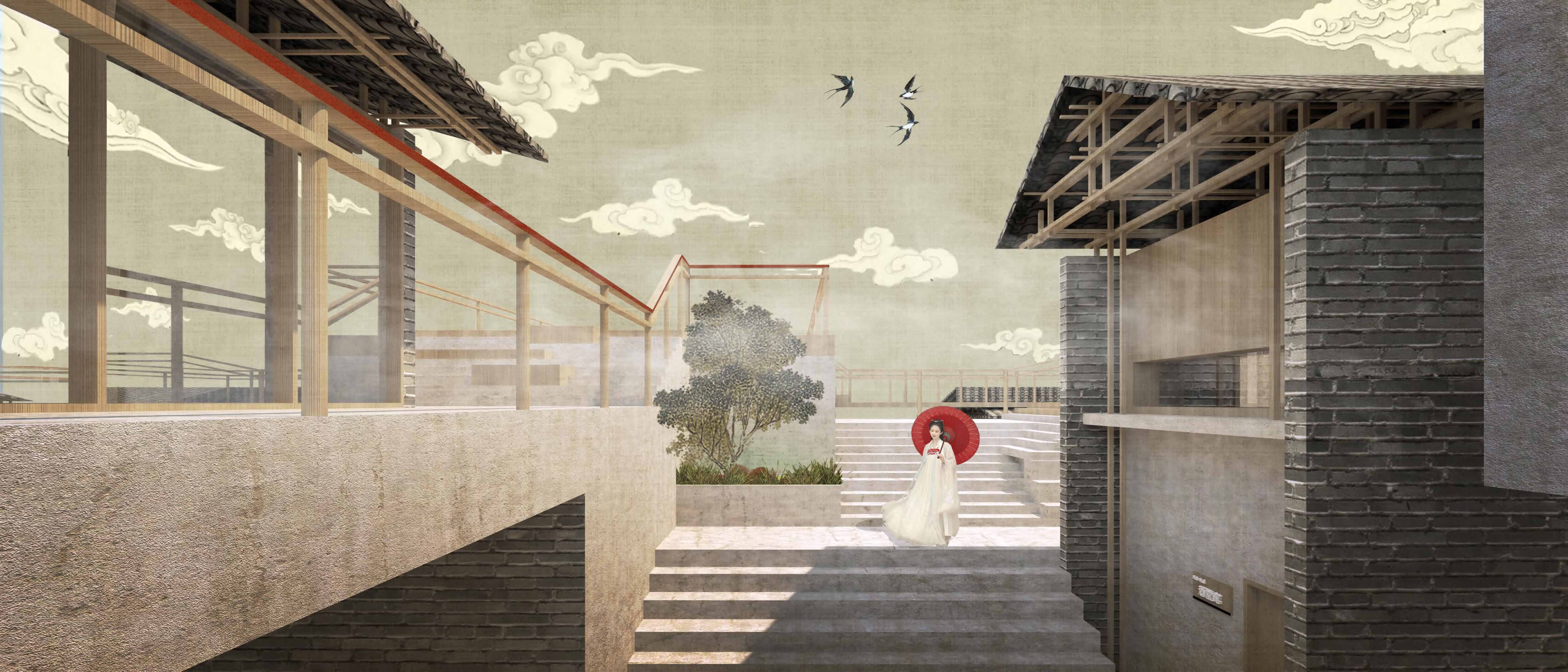 水边村的花席世界——乡村记忆的延续与景观建筑修复-34