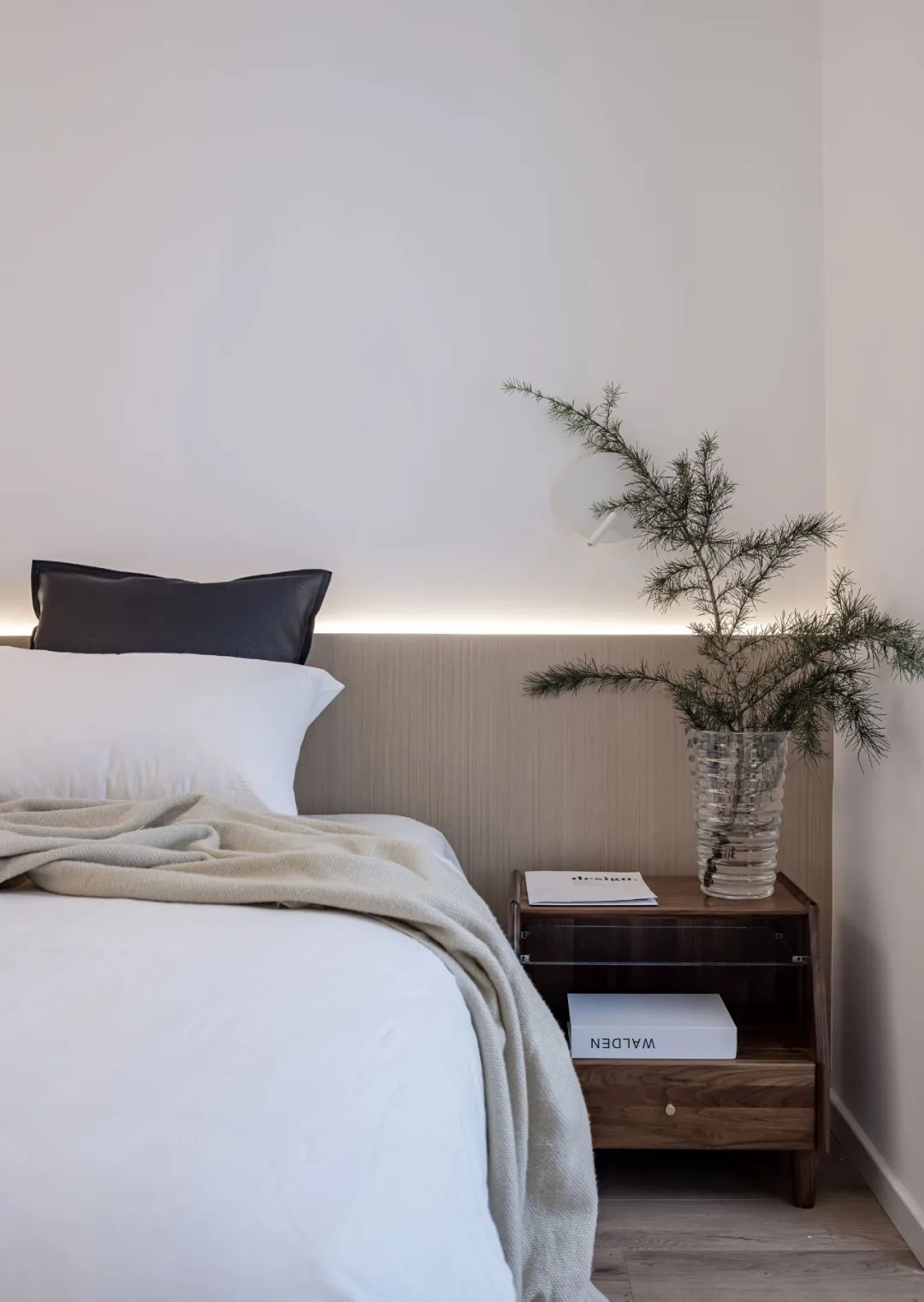 水泥漆+原木，感受极简的温度 | 吾索设计-46