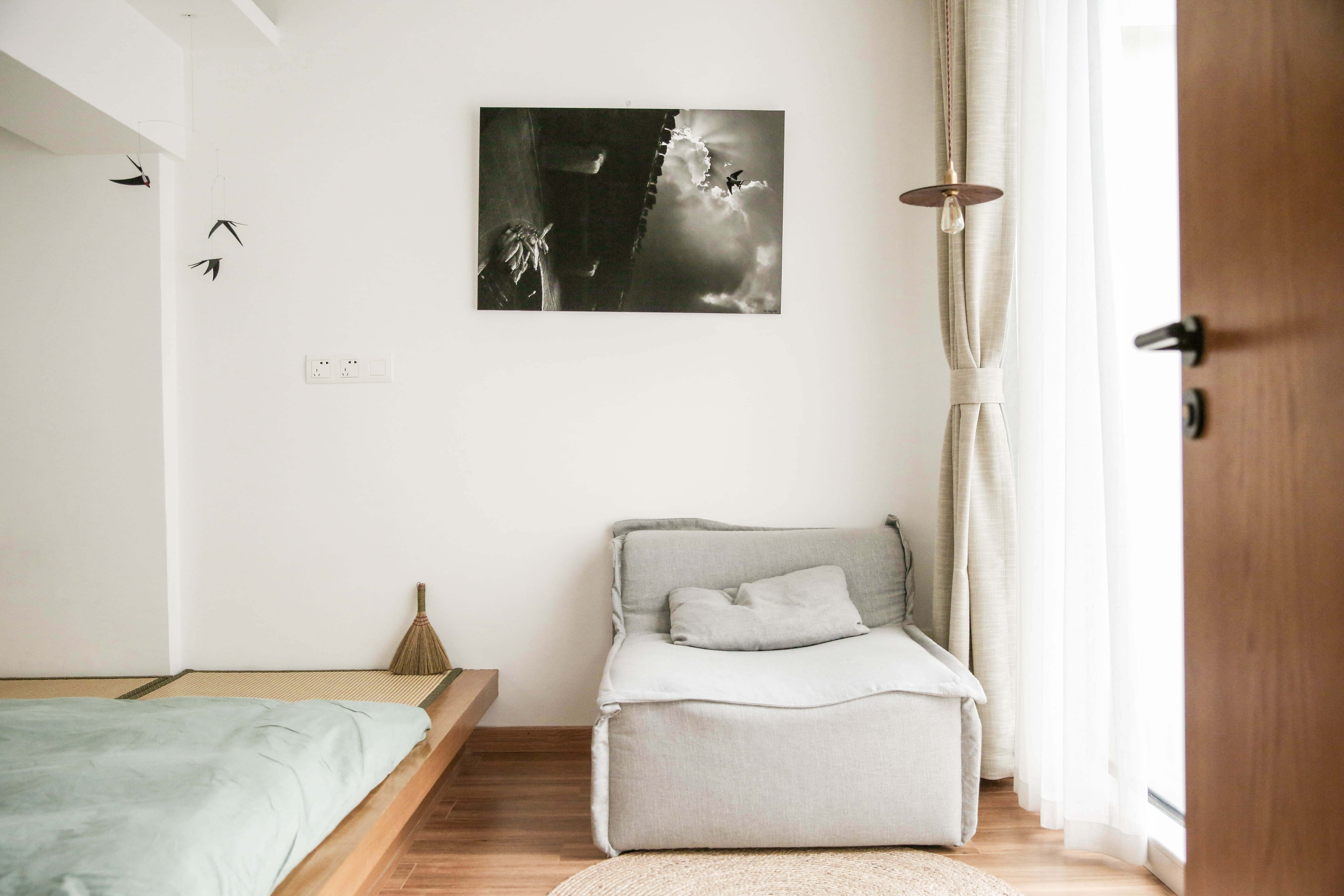 扬州老房变身日式民宿,40w 打造四室两厅四卫的温馨空间-40