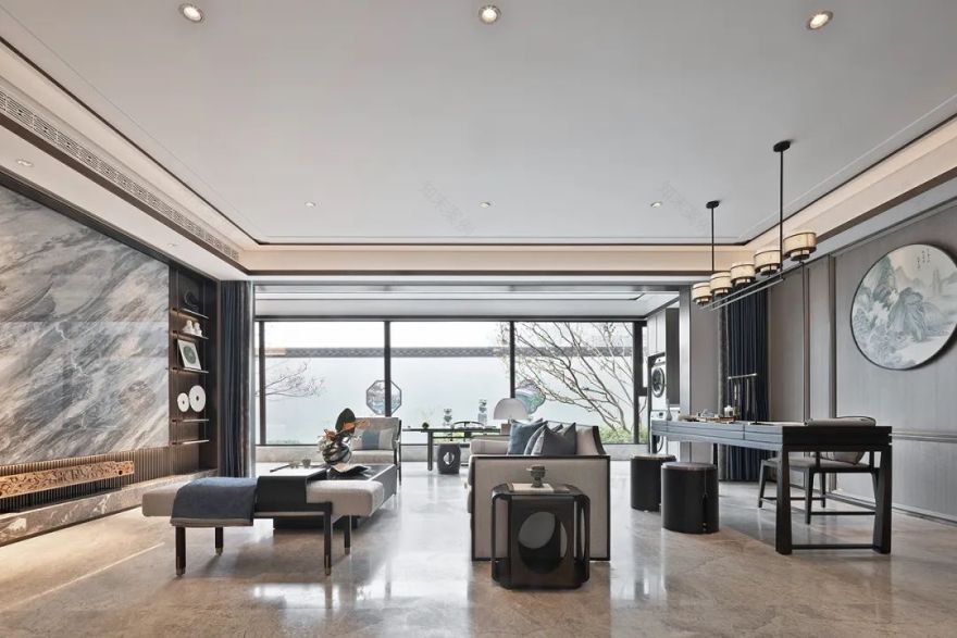 建发玖熙府样板房丨中国六安丨漫思设计-7