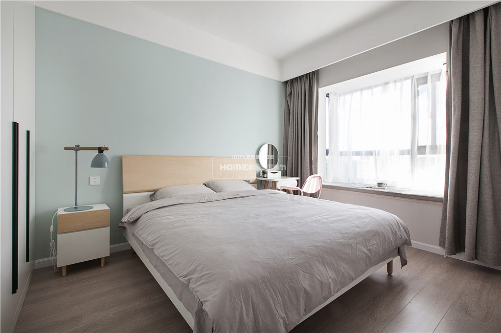 80 平北欧风润城家居,原木清新打造宽敞成长空间-31