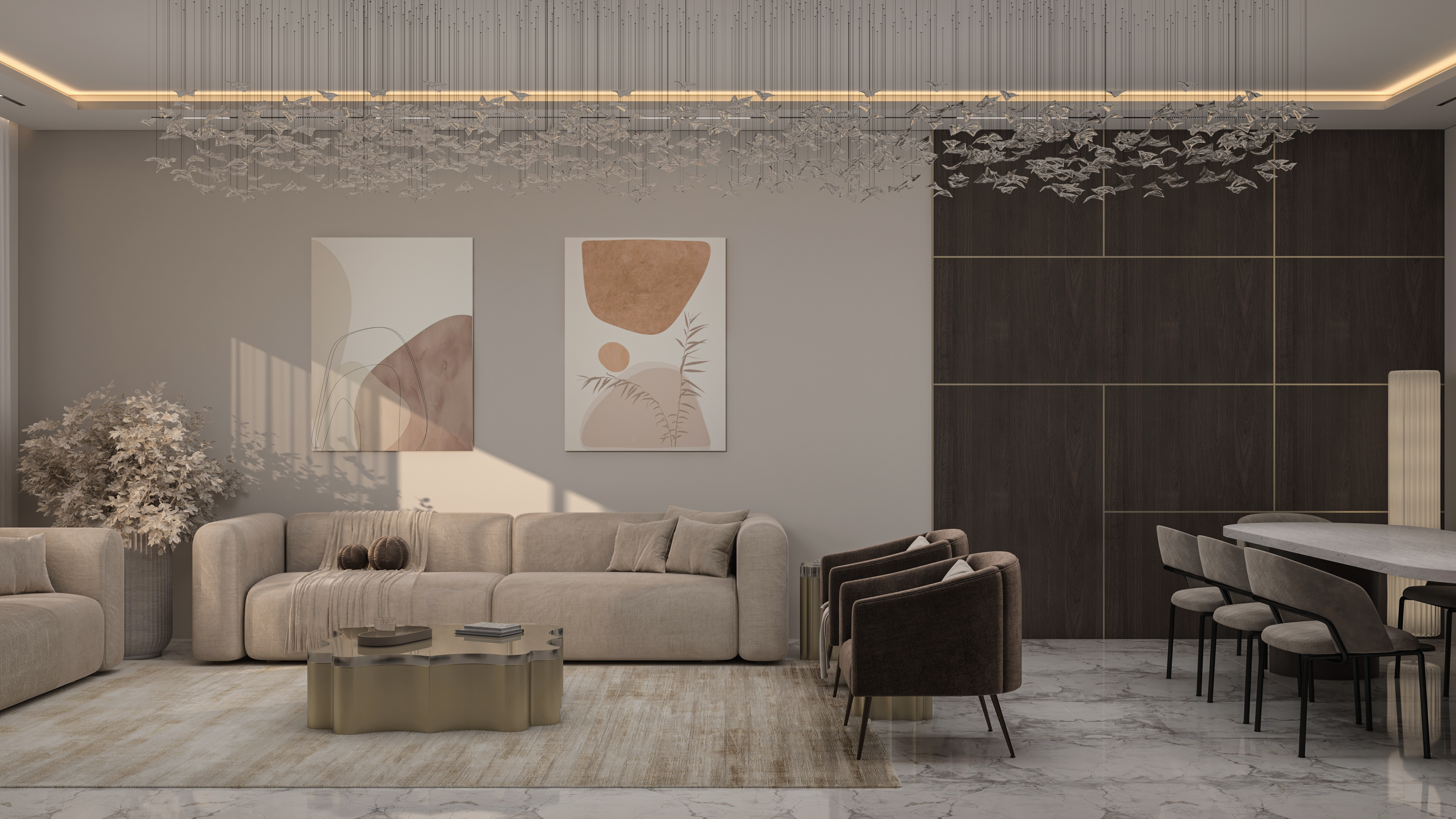 接待室与用餐空间设计-3