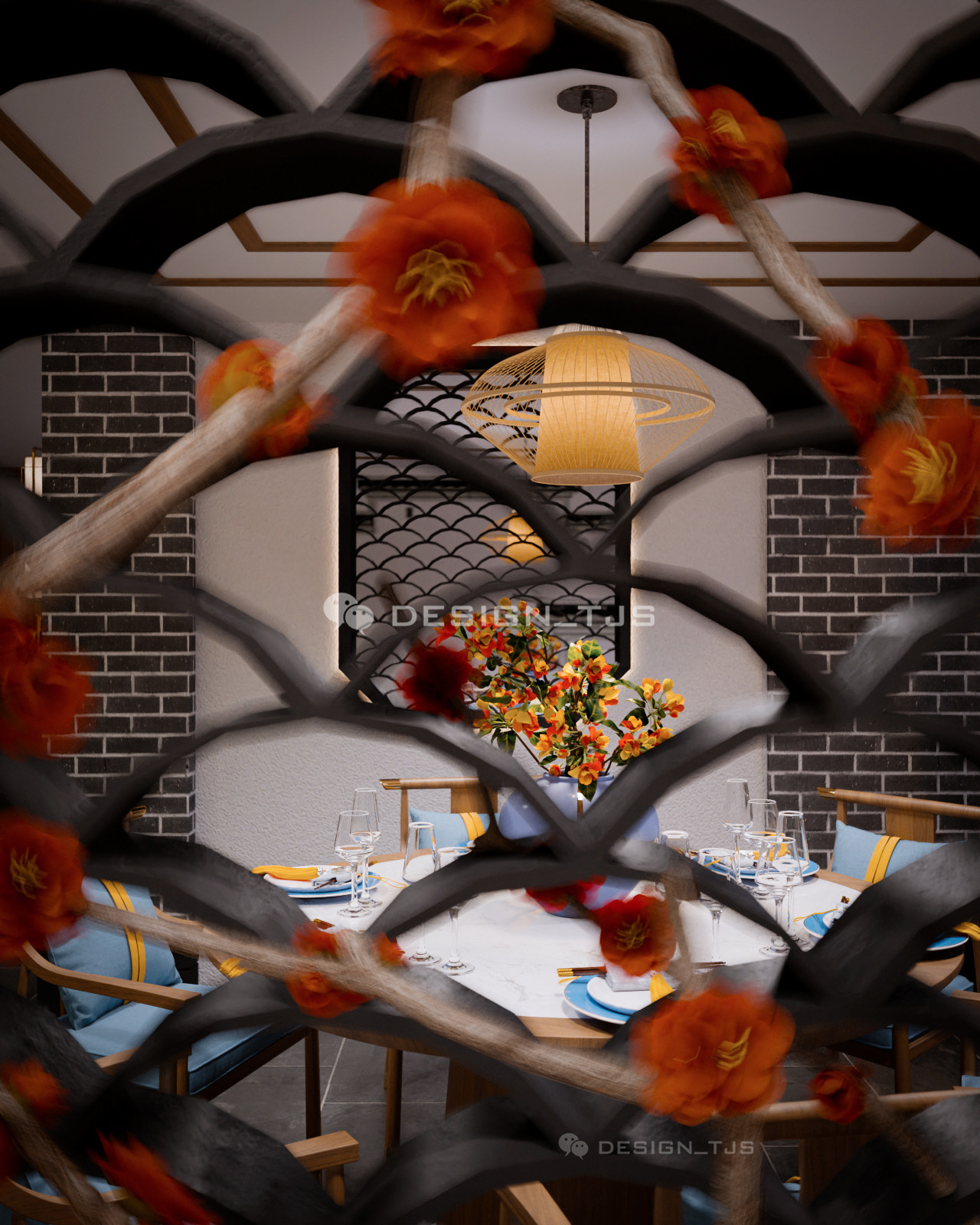 鱼头大王火锅餐饮效果图案例-10