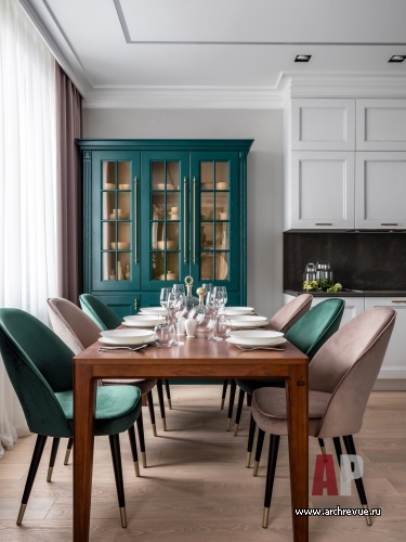 ЖК «Резиденции Сколково» 三室公寓室内设计丨Rubleva Design（设计师 Мария Рублева）-23